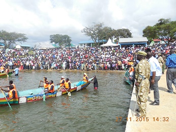 HOMA BAY MEN EMERGE WINNERS AT 5TH EDITION OF THE LAKE VICTORIA SITATUNGA BOAT RACE