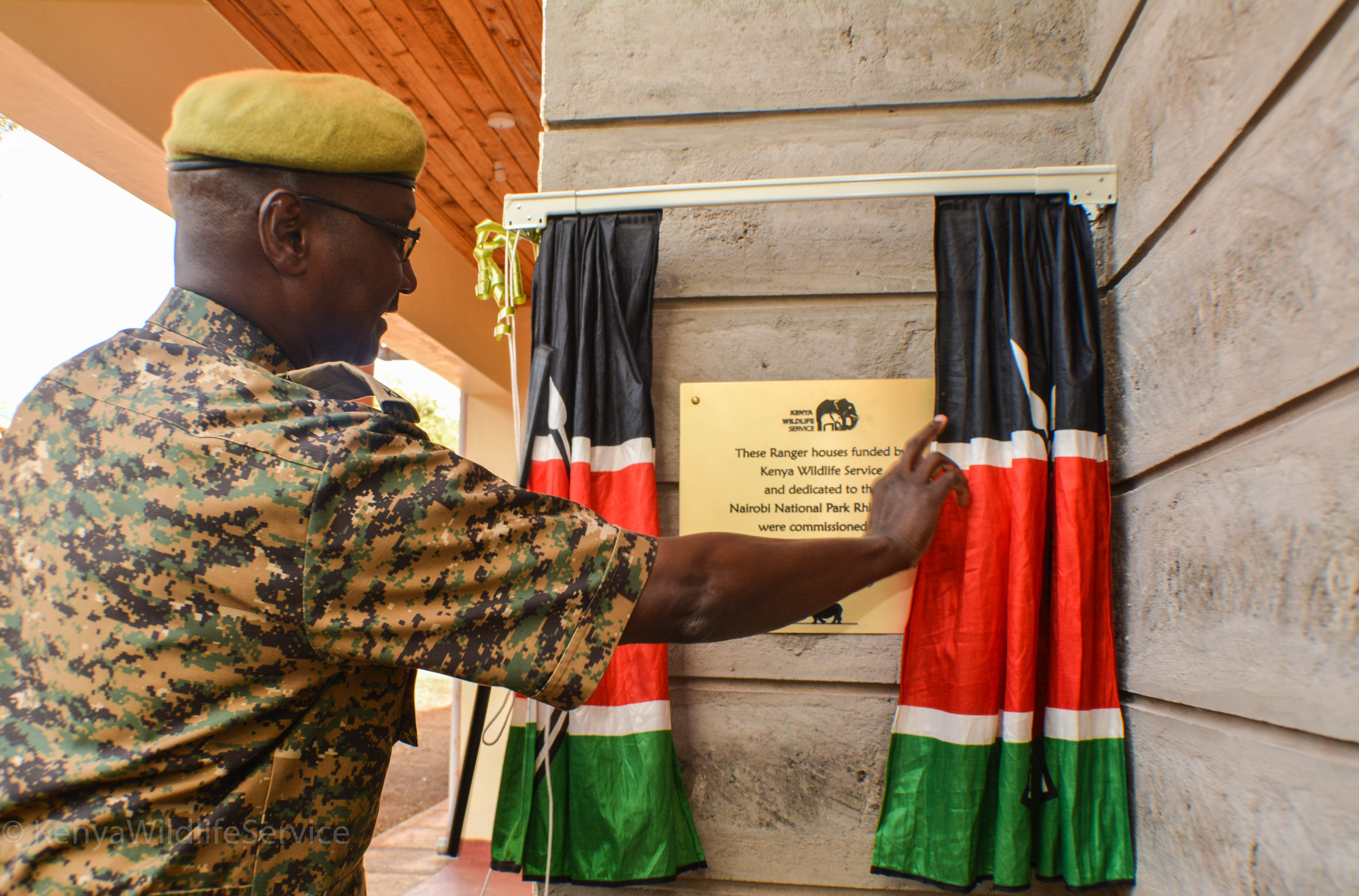 KWS RHINO UNIT RANGERS GET NEW HOUSES