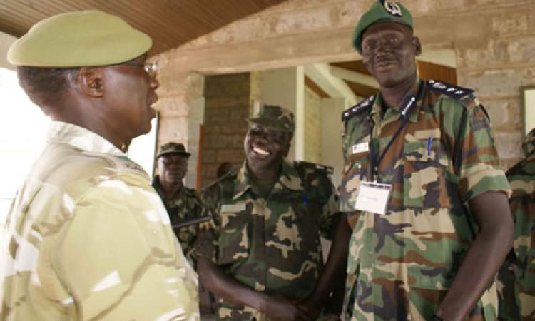 47 SOUTHERN SUDANESE WILDLIFE OFFICERS REPORT FOR TRAINING IN KENYA