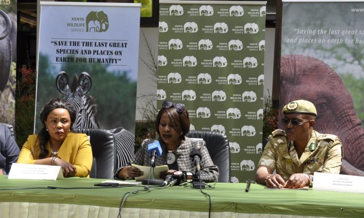 RESULTS OF CENSUSES OF ELEPHANT, BUFFALO, GIRAFFE AND GREVY’S ZEBRA COUNTED IN FIVE KEY ECOSYSTEMS CONDUCTED IN 2016 AND 2017.